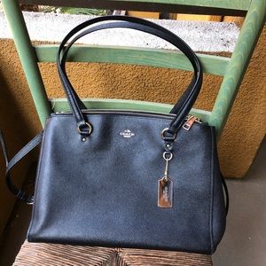 Coach Medium Double Tote with 2 Ext. Zip Pockets